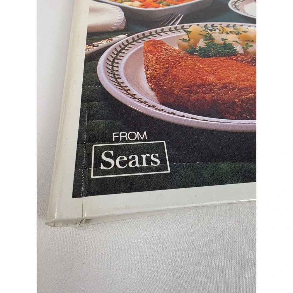 VINTAGE Kenmore Microwave Cooking Cookbook Sears Spiral Bound Recipes Fast‎ Cook
